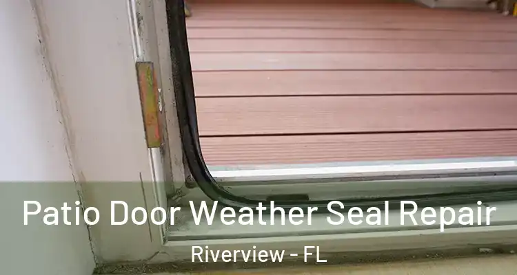  Patio Door Weather Seal Repair Riverview - FL