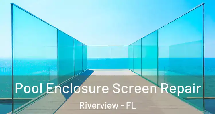  Pool Enclosure Screen Repair Riverview - FL